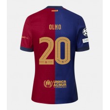 Barcelona Dani Olmo #20 Hjemmedrakt 2024-25 Kortermet